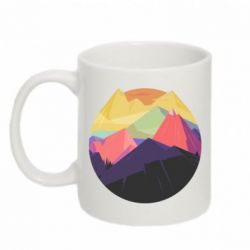 Чашка 320ml The mountains Art