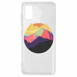 Чехол для Samsung A41 The mountains Art