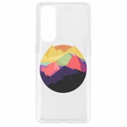 Чехол для Oppo Reno 4 Pro The mountains Art - PrintSalon
