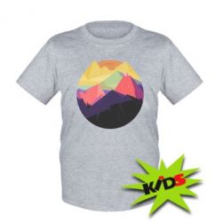 Детская футболка The mountains Art - PrintSalon