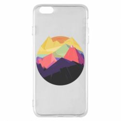 Чехол для iPhone 6 Plus/6S Plus The mountains Art - PrintSalon