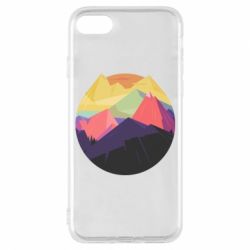 Чехол для iPhone 7 The mountains Art - PrintSalon