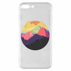 Чехол для iPhone 7 Plus The mountains Art - PrintSalon