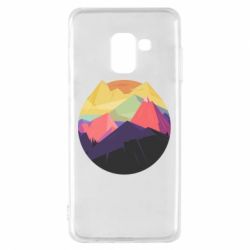 Чехол для Samsung A8 2018 The mountains Art - PrintSalon