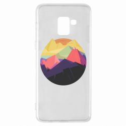 Чехол для Samsung A8+ 2018 The mountains Art - PrintSalon