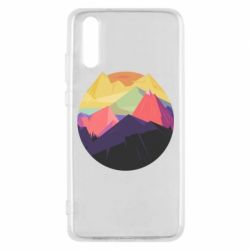 Чехол для Huawei P20 The mountains Art - PrintSalon