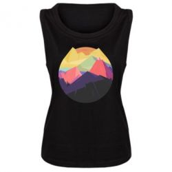 Женская майка The mountains Art - PrintSalon