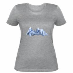 Женская футболка The mountains - PrintSalon