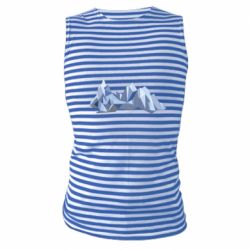 Майка-тельняшка The mountains - PrintSalon