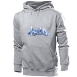 Мужское худи The mountains - PrintSalon