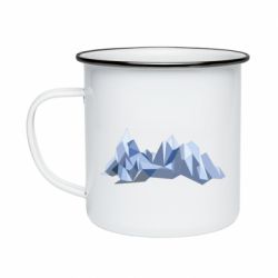 Кружка эмалированная The mountains - PrintSalon