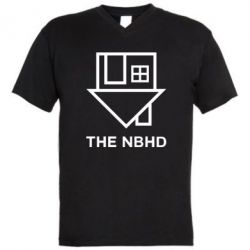 Мужская футболка  с V-образным вырезом THE NBHD Logo - PrintSalon