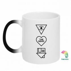 Чашка-хамелеон THE NBHD Logotype - PrintSalon