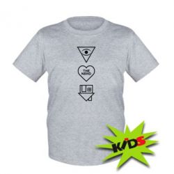 Детская футболка THE NBHD Logotype - PrintSalon