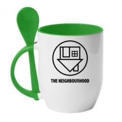 Чашка с ложкой The Neighbourhood - PrintSalon