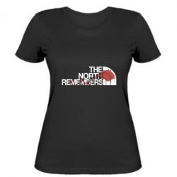 Женская футболка The north remember - PrintSalon