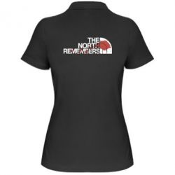 Женское поло The north remember - PrintSalon