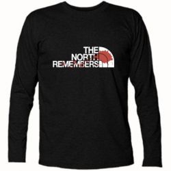 Футболка с длинным рукавом The north remember - PrintSalon