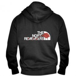 Мужское худи на молнии The north remember - PrintSalon