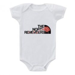 Детский бодик The north remember - PrintSalon