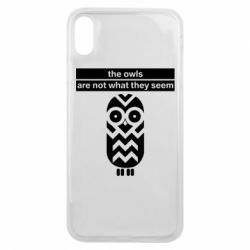Чохол для iPhone Xs Max The owls are not what they seem - PrintSalon