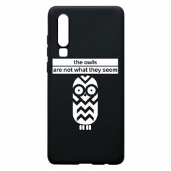 Чохол для Huawei P30 The owls are not what they seem - PrintSalon
