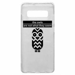 Чохол для Samsung S10+ The owls are not what they seem - PrintSalon