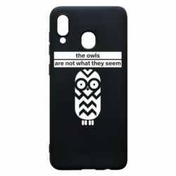 Чохол для Samsung A30 The owls are not what they seem - PrintSalon