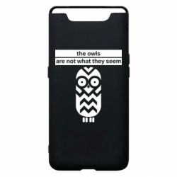 Чохол для Samsung A80 The owls are not what they seem - PrintSalon