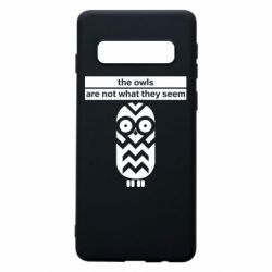 Чохол для Samsung S10 The owls are not what they seem - PrintSalon