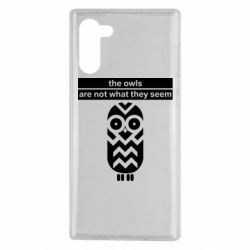 Чохол для Samsung Note 10 The owls are not what they seem - PrintSalon