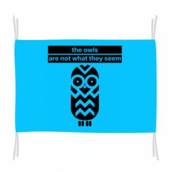 Прапор The owls are not what they seem - PrintSalon