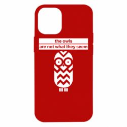 Чохол для iPhone 12 mini The owls are not what they seem - PrintSalon