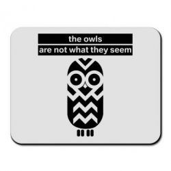 Килимок для миші The owls are not what they seem - PrintSalon