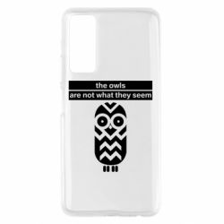 Чохол для Huawei P Smart 2021 The owls are not what they seem - PrintSalon