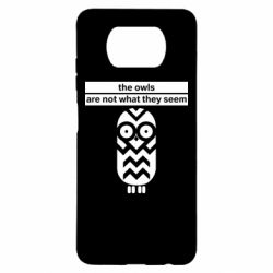 Чохол для Xiaomi Poco X3 The owls are not what they seem - PrintSalon