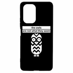 Чехол для Xiaomi Poco F3/K40 The owls are not what they seem