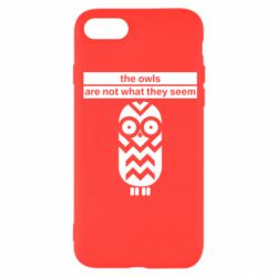 Чохол для iPhone SE 2022 The owls are not what they seem - PrintSalon