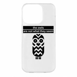 Чохол для iPhone 14 Pro The owls are not what they seem - PrintSalon