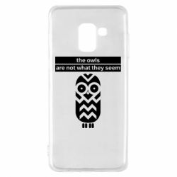 Чохол для Samsung A8 2018 The owls are not what they seem - PrintSalon