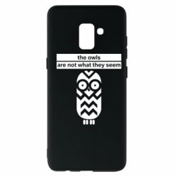 Чохол для Samsung A8+ 2018 The owls are not what they seem - PrintSalon