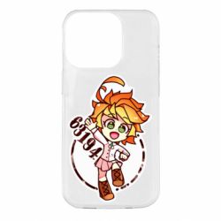 Чехол для iPhone 14 Pro The promised Neverland Emma - PrintSalon