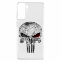 Чохол для Samsung S21+ The Punisher Logo-PrintSalon Чохол для Samsung S21+ The Punisher Logo