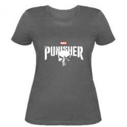 Женская футболка The Punisher - PrintSalon