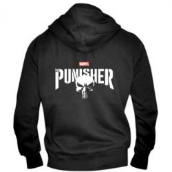 Мужское худи на молнии The Punisher - PrintSalon