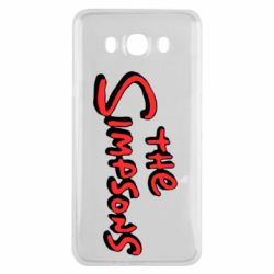 Чехол для Samsung J7 2016 The Simpson Logo - PrintSalon