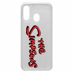 Чехол для Samsung A40 The Simpson Logo - PrintSalon