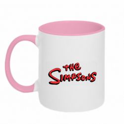 Чашка двокольорова The Simpson Logo