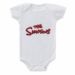 Детский бодик The Simpson Logo - PrintSalon