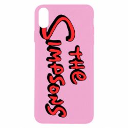 Чехол для iPhone X/Xs The Simpson Logo - PrintSalon